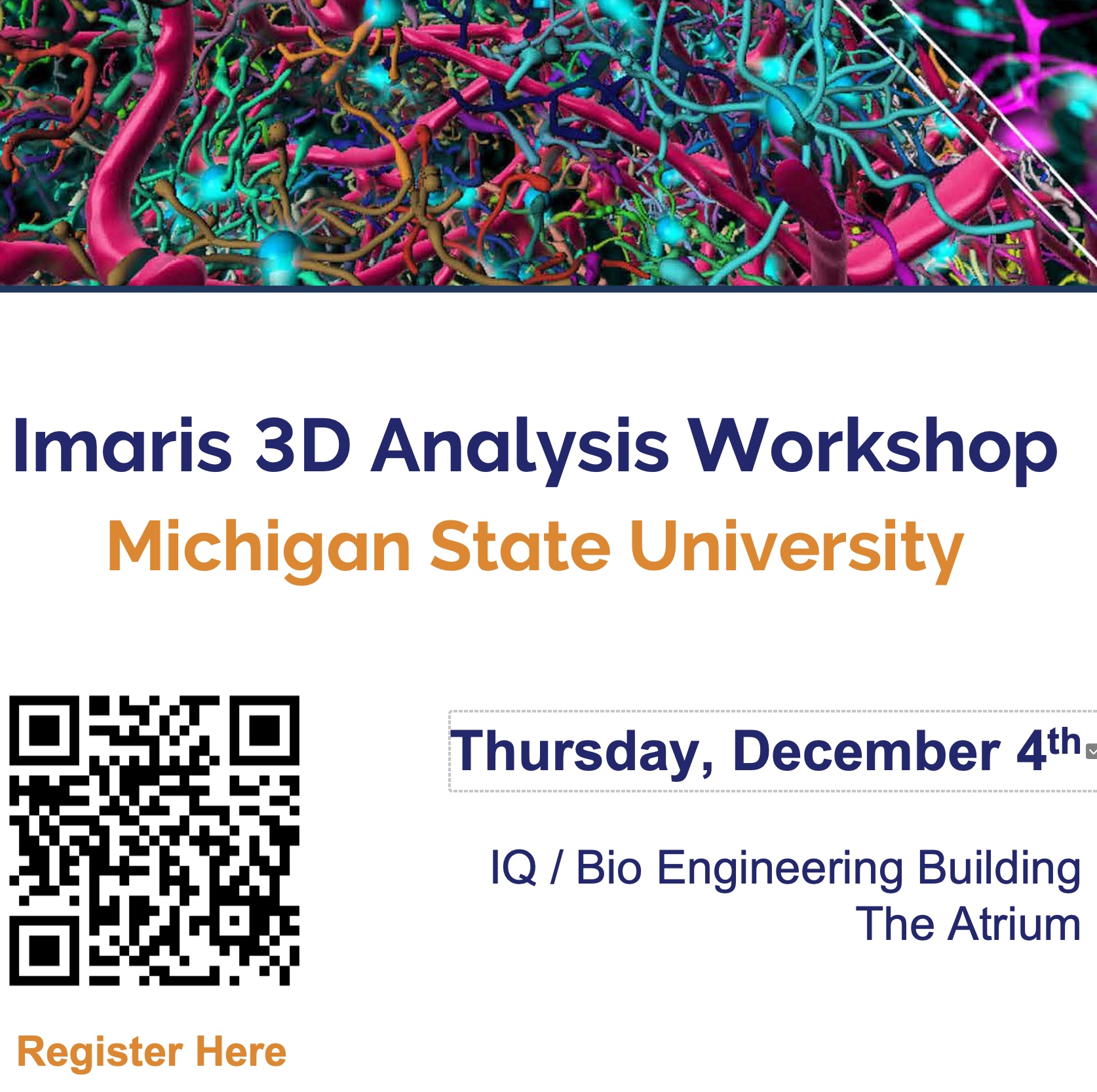 Imaris image analysis workshop